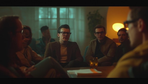 Spotkanie zespołu podczas warsztatu